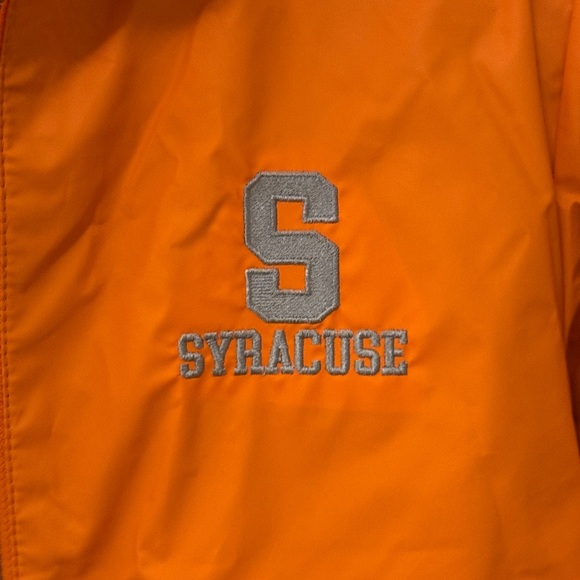 Syracuse Charles River Apparel Rain Jacket - Picture 2 of 5